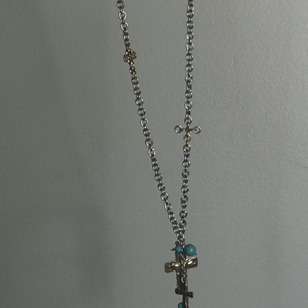Cross Gold/Silver Necklace
